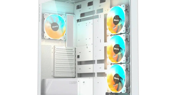 GIGABYTE C500 PANORAMIC STEALTH ICE ARGB Cabinet - White – TechCure India