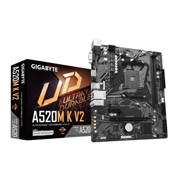 Gigabyte A520M K V2 DDR4 M-ATX Motherboard – TechCure India