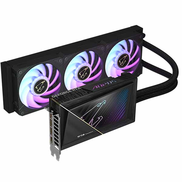 Gigabyte AORUS GeForce RTX 5080 Xtreme Waterforce 16GB GDDR7 Graphics Card – Model GV-N5080AORUSX-W-16GD – TechCure India