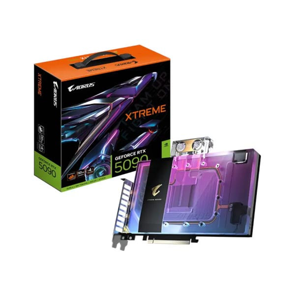 Gigabyte AORUS RTX 5090 Xtreme Waterforce WB 32Gb GDDR7 Graphics Card – TechCure India