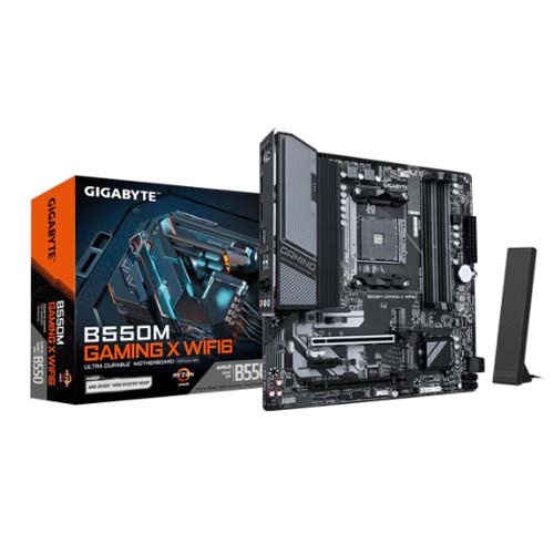Gigabyte B550M GAMING X WIFI6 AM4 Motherboard – TechCure India