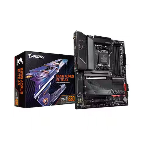 Gigabyte B650 Aorus Elite AX WIFI DDR5 AM5 AMD Motherboard – TechCure India