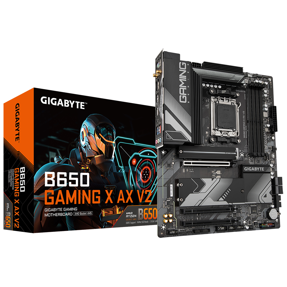 GIGABYTE B650 Gaming X AX V2 DDR5 AMD Motherboard (Black) – TechCure India