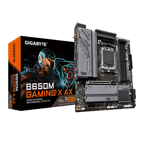 Gigabyte B650M Gaming X AX WIFI M-ATX Motherboard – TechCure India