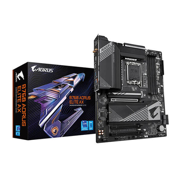 Gigabyte B760 Aorus Elite AX (Wi-Fi) Motherboard – TechCure India