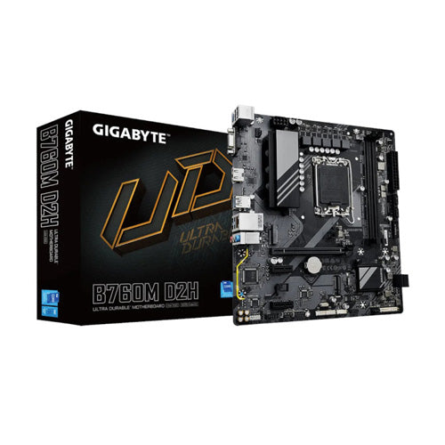 Gigabyte B760M D2H DDR5 Intel LGA 1700 Motherboard – TechCure India
