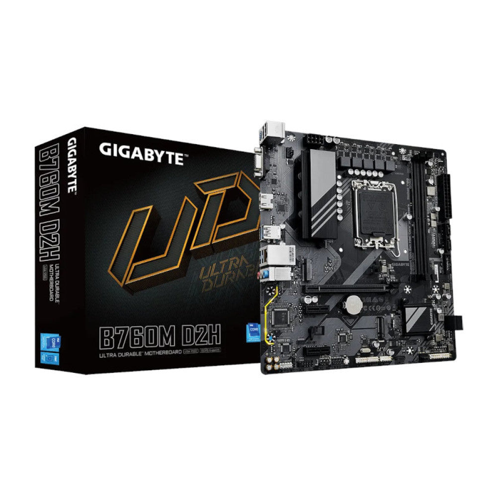 GIGABYTE B760M D2H DDR5 Intel Motherboard – TechCure India