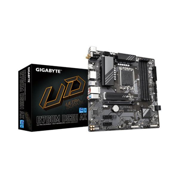 GIGABYTE B760M DS3H AX DDR5 Intel Motherboard – TechCure India