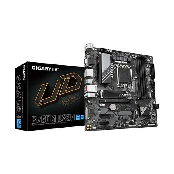 GIGABYTE B760M DS3H DDR5 Intel Motherboard – TechCure India
