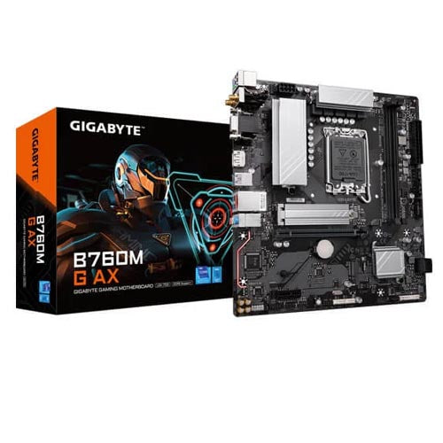 Gigabyte B760M G AX (Wi-Fi) DDR5 Motherboard – TechCure India