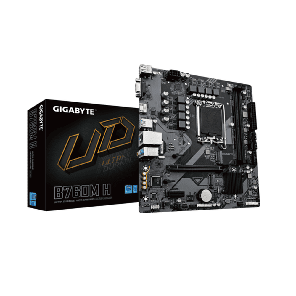 GIGABYTE B760M-H DDR5 MATX Intel Motherboard – TechCure India