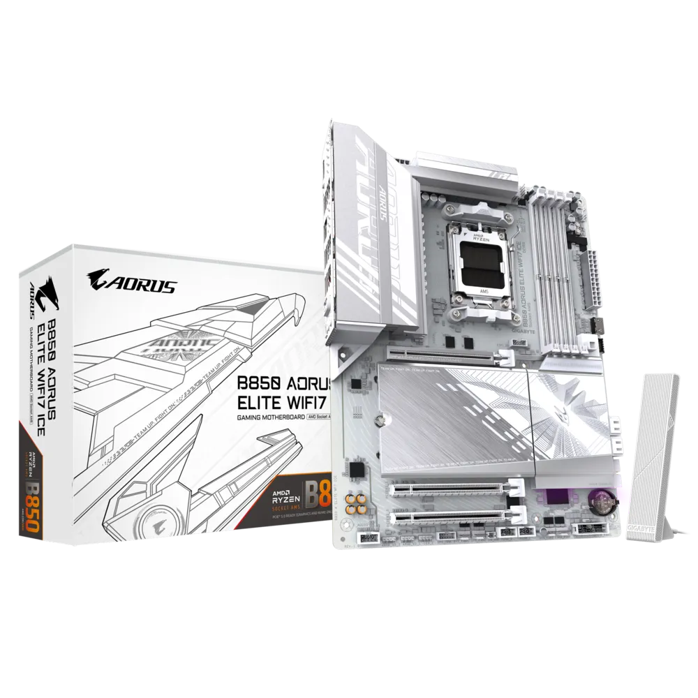 GIGABYTE B850 Aorus Elite Wifi7 ICE DDR5 AMD Motherboard – TechCure India
