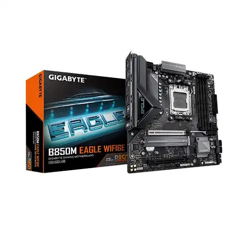 Gigabyte B850M Eagle WIFI M-ATX Motherboard (AMD Socket AM5, DDR5, WiFi 6E) – TechCure India