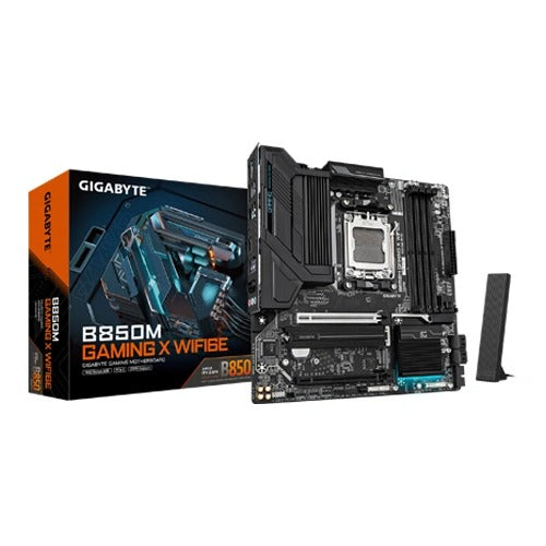 GIGABYTE B850M Gaming X WIFI M-ATX Motherboard (AMD Socket AM5, DDR5, Wi-Fi 6E) – TechCure India
