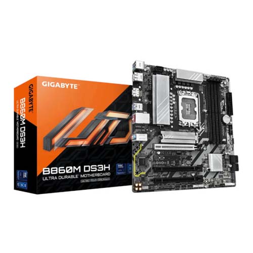 Gigabyte B860M DS3H LGA 1851 mATX Motherboard – TechCure India