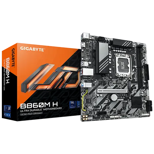 Gigabyte B860M H DDR5 M-ATX Motherboard – TechCure India