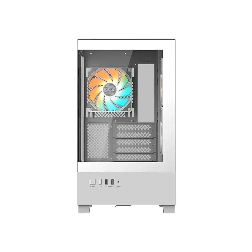 Gigabyte C201 Panoramic Ice Micro ATX Mid Tower Cabinet (GB-C201PI) – TechCure India