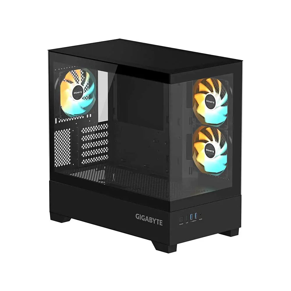 Gigabyte C201 Panoramic Micro ATX Mid Tower Cabinet (GB-C201P) – TechCure India