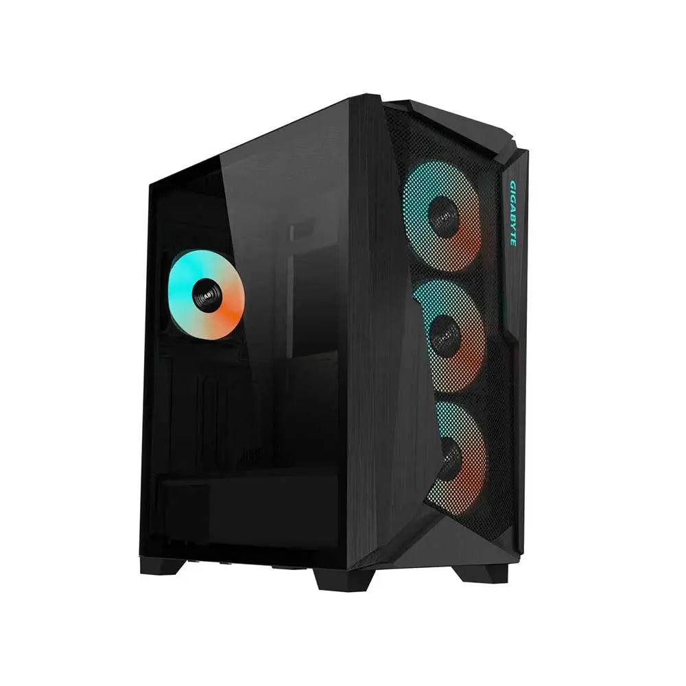 Gigabyte C301 Glass V2 Atx Mid Tower Cabinet Black (GB-C301G-TYPE-C-V2) – TechCure India