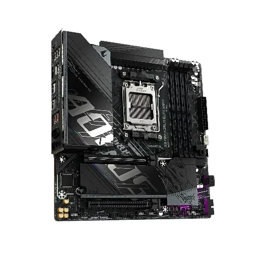 Gigabyte GA X870M AORUS ELITE WIFI7 DDR5 AMD Motherboard AM5 DDR5 Micro ATX – TechCure India
