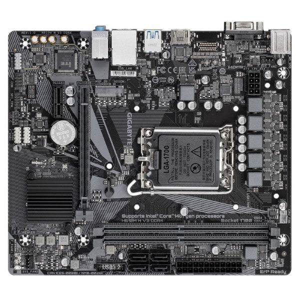 Gigabyte H610M H V3 DDR4 Intel Motherboard Supports Intel 12th, 13th & 14th Gen Processors – TechCure India