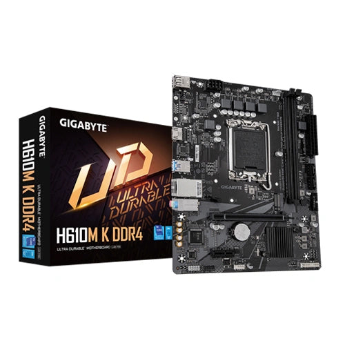 Gigabyte H610M K DDR4 Intel H610 Chipset Motherboard – TechCure India