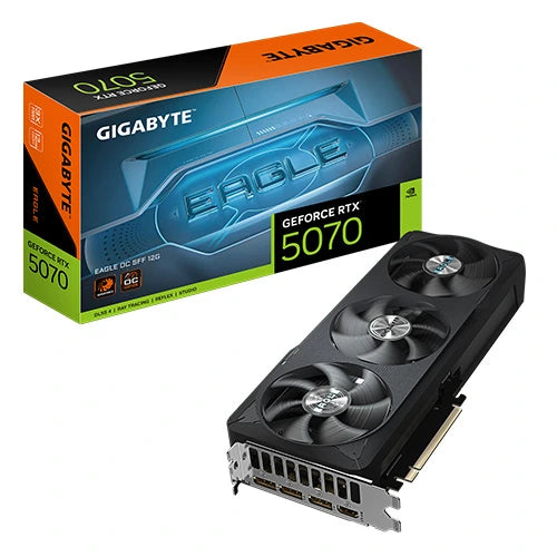 Gigabyte RTX 5070 Eagle OC SFF 12GB GDDR7 Graphics Card – Model GV-N5070EAGLE-OC-12GD – TechCure India