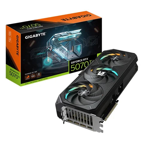 Gigabyte RTX 5070 Ti Gaming OC 16GB GDDR7 Graphics Card – Model GV-N507TGAMING-OC-16GD – TechCure India