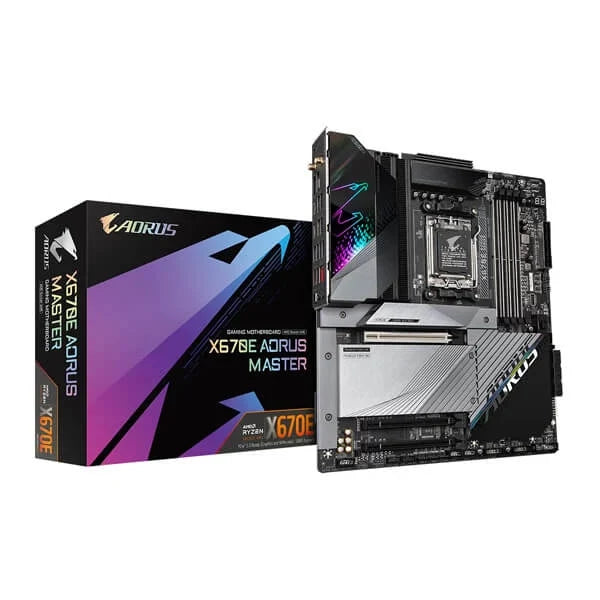 GIGABYTE X670E Aorus Master Wifi DDR5 AMD Motherboard – TechCure India