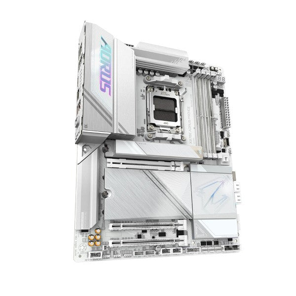 Gigabyte X870E Aorus Pro Ice AM5 LGA 1718 ATX Motherboard – TechCure India