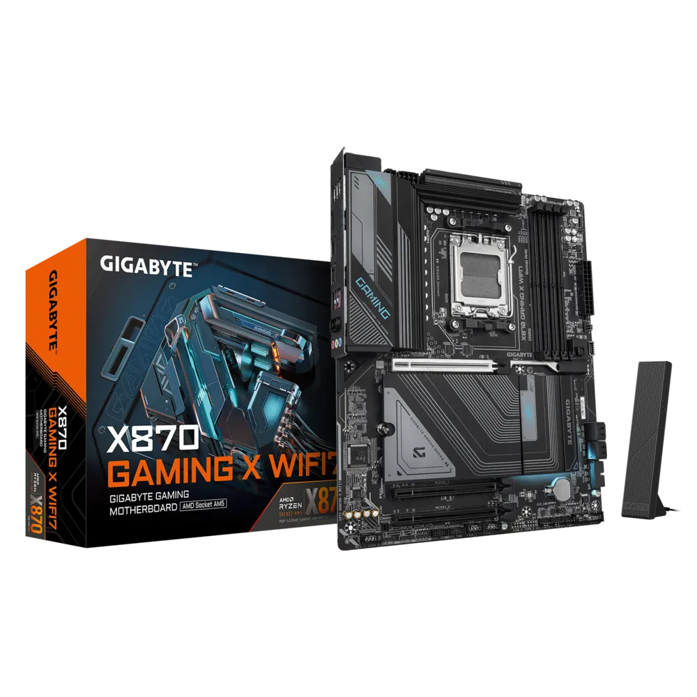 GIGABYTE X870 Gaming X WIFI7 DDR5 AMD Motherboard – TechCure India