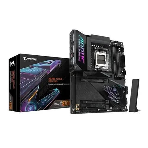 Gigabyte X870E AORUS PRO X3D WIFI7 ATX Motherboard – Socket AM5 – TechCure India