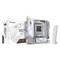 GIGABYTE X870I Aorus Pro ICE DDR5 AMD Motherboard (White) – TechCure India