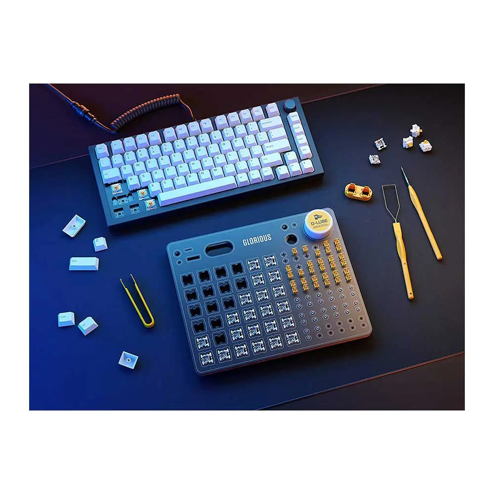 Glorious Lube Station – Mechanical Keyboard Lubing Organizer (GLO-Acc-LUBE-STAT) – TechCure India