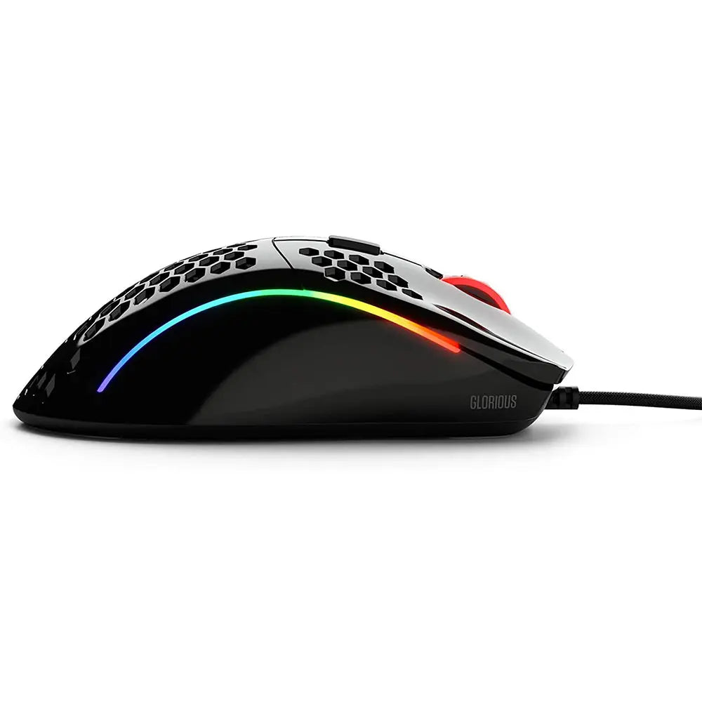 Glorious Model D-(Minus) Gaming Mouse (Glossy Black) (Glo-Ms-Dm-Gb) – TechCure India