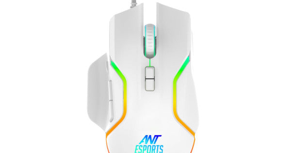 Ant Esports GM320 Wired Optical Gaming Mouse – White – TechCure India