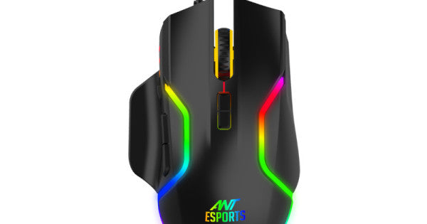 Ant Esports GM340 RGB Wired Gaming Mouse (12800 DPI, Optical Sensor) – TechCure India
