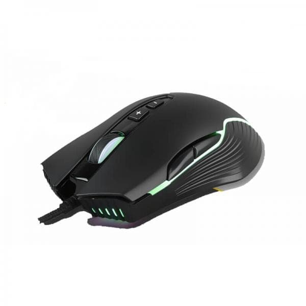 ANT ESPORTS GM500 Wired Ambidextrous RGB Gaming Mouse ( GM500-RGB ) ( 400DPI / 7 Macro Buttons ) ( Black ) - 2