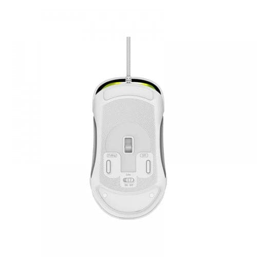 ANT ESPORTS GM610 Crystal Wired Ambidextrous RGB Gaming Mouse ( GM610-RGB ) ( 12800DPI / 7 Macro Buttons ) ( White ) – TechCure India