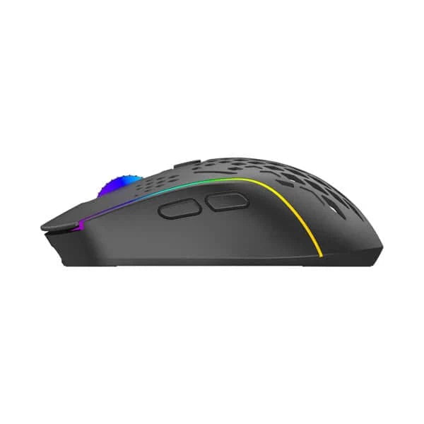 ANT ESPORTS GM700 Wireless Ambidextrous RGB Gaming Mouse ( GM700-RGB-BLACK ) ( 4800DPI / 6 Macro Buttons ) ( Black ) - 3