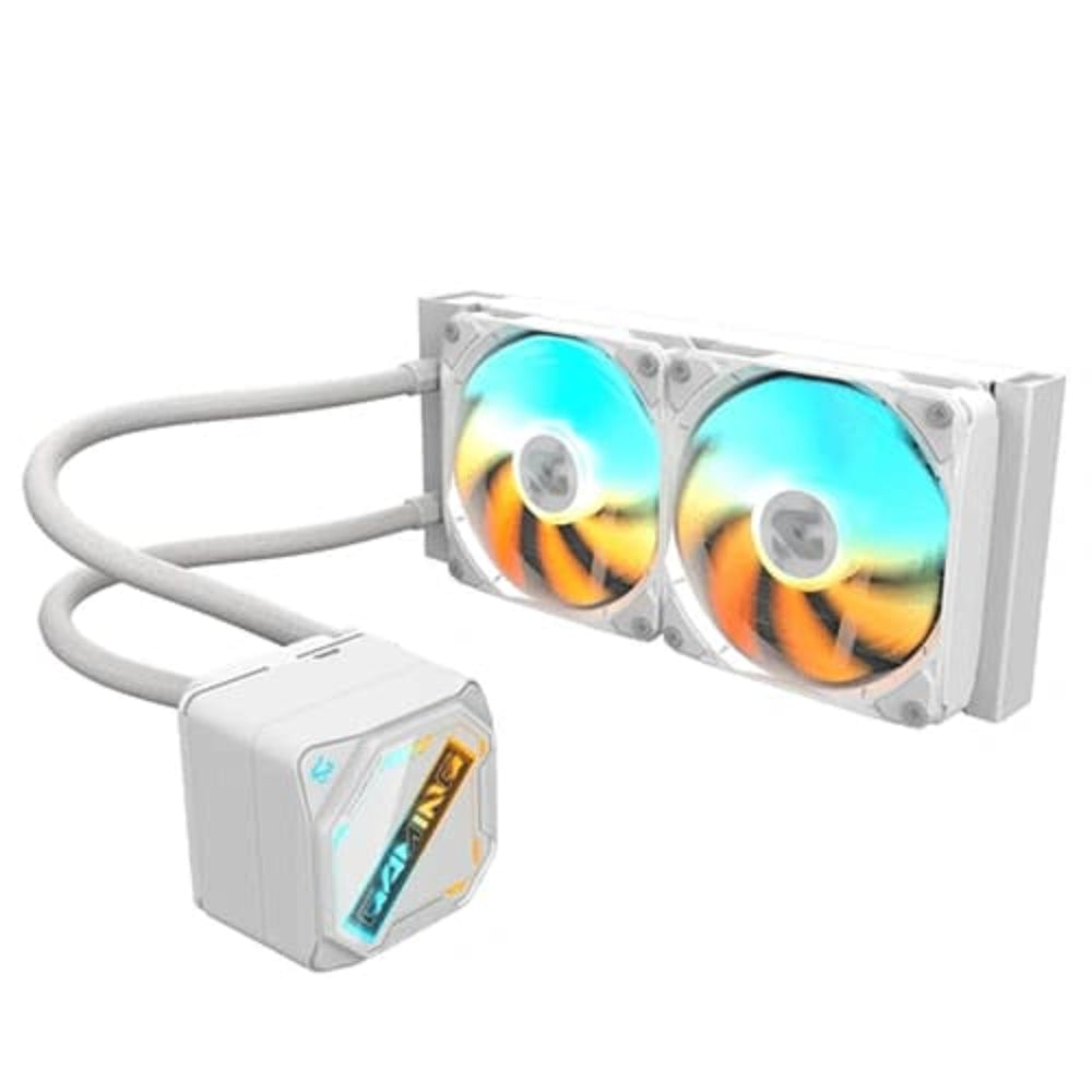 GIGABYTE Gaming 240 ICE ARGB 240mm CPU Liquid Cooler ( White ) – TechCure India