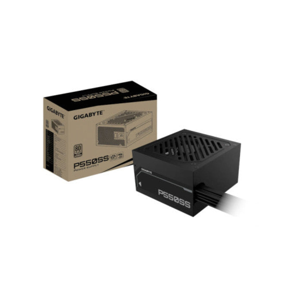 GIGABYTE P550SS 80+ SIlver Non-Modular ATX 3.1 Power Supply ( 550W ) – TechCure India