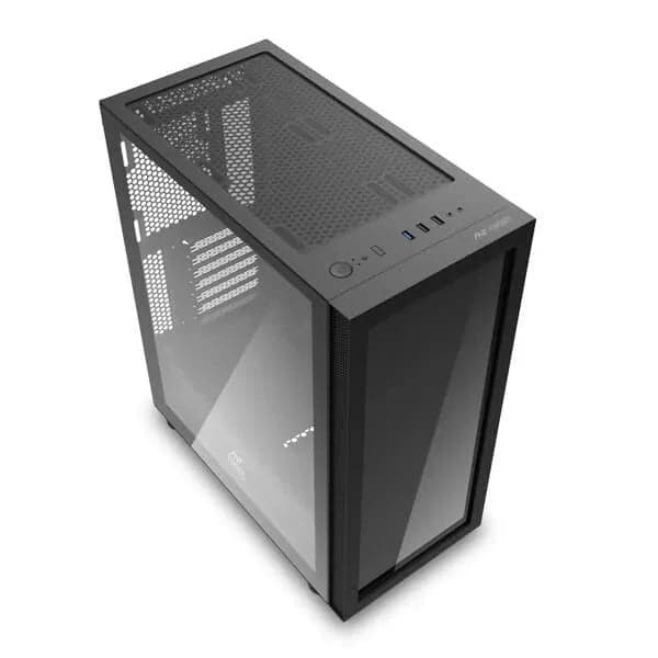 ANT ESPORTS Graffiti ATX Mid Tower Cabinet (Black) - 5