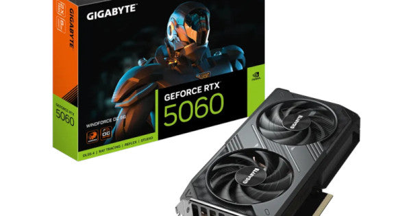 Gigabyte GeForce RTX 5060 Windforce OC 8GB GDDR7 – TechCure India
