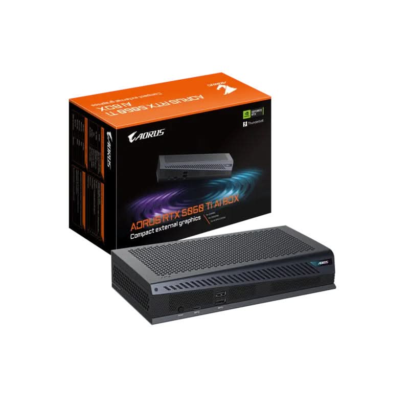 Gigabyte AORUS 16GB RTX 5060 Ti AI BOX External Graphic Card – TechCure India
