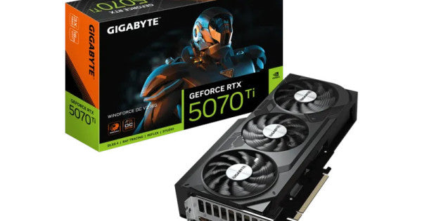 Gigabyte GeForce RTX 5070 Ti Windforce OC V2 16GB GDDR7 – TechCure India