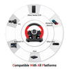 ANT ESPORTS GW170 Corsa Racing Wheel With Pedal (Black) - 3