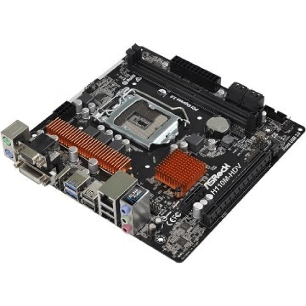 ASROCK H110M HDV R3.0 DDR4 Intel Motherboard - 4