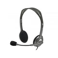 LOGITECH H111 Wired Stereo Gaming Headphone ( Black ) ( Laptops / Mobile / PC )