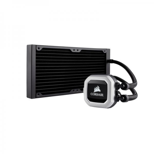 CORSAIR H115i Pro RGB 280mm CPU Liquid Cooler (Black) - 2